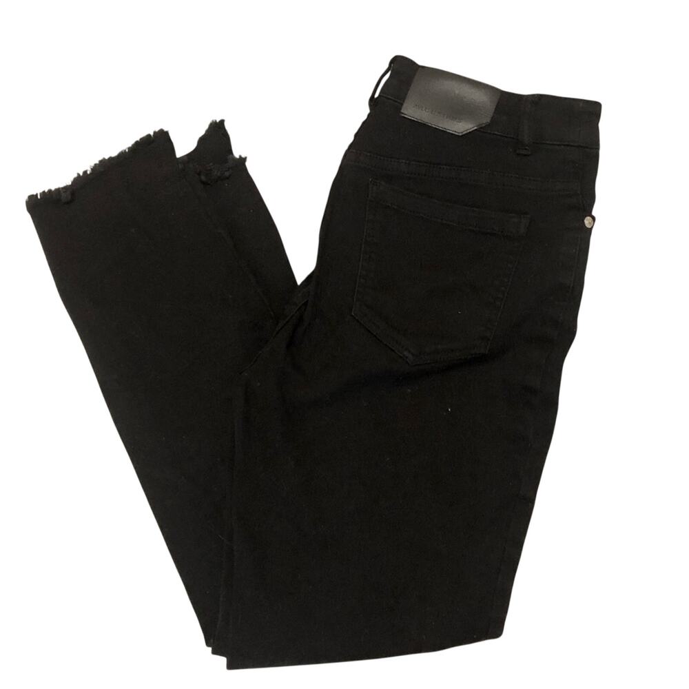 Avec Les Filles Black Skinny High Rise Ankle Jeans Womens 26 Fall Denim Classic